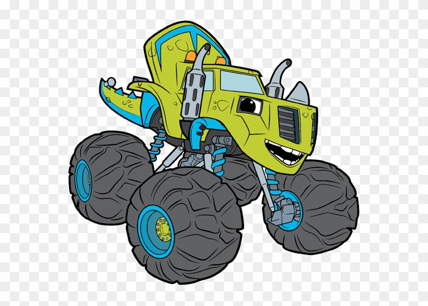 Blaze And The Monster Machines Clip Art Cartoon - Blaze And The Monster Machines Clipart - Png Download