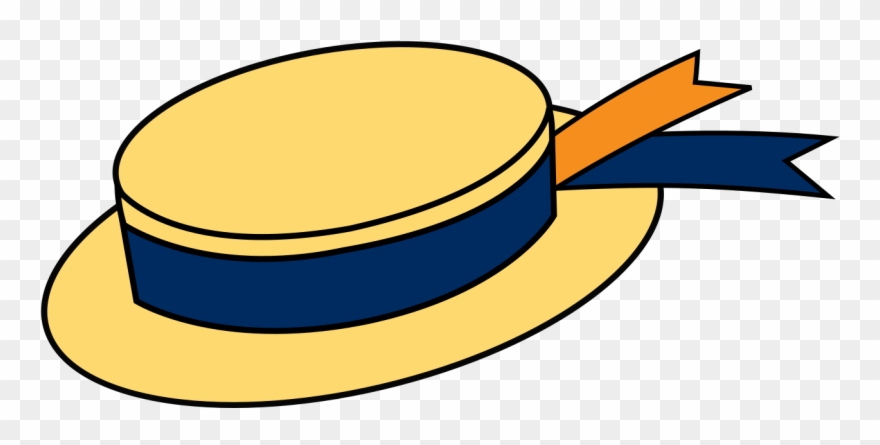 Luton Straw Hat Clipart