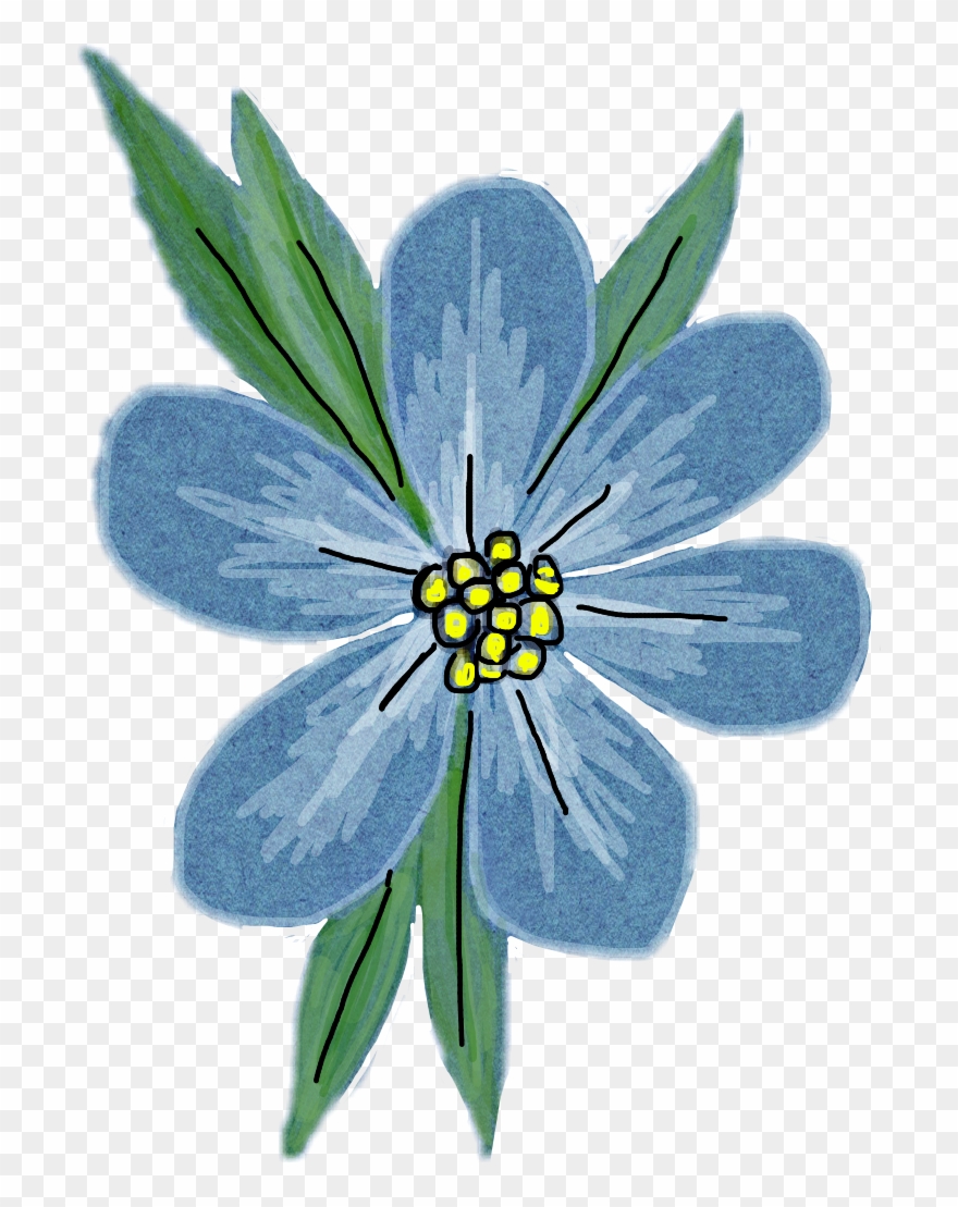 Stickers Sticker - Common Peony Clipart