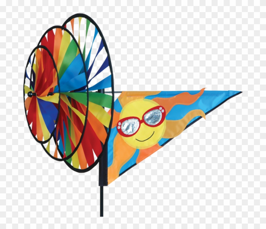 Image Of Triple Wheel Sun Shine Spinner - Circle Clipart