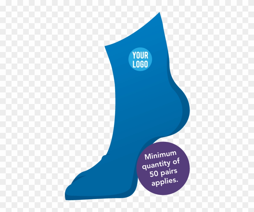 Custom Dress Socks With Logo - Curiosity Clipart