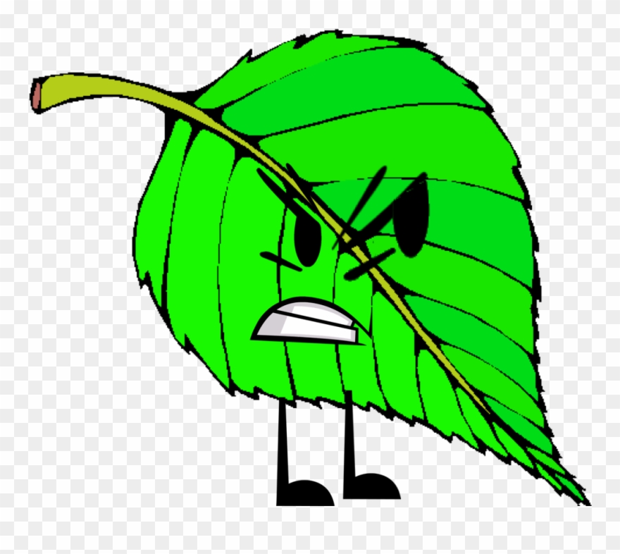 Cartoon Poison Ivy Leaf Clipart