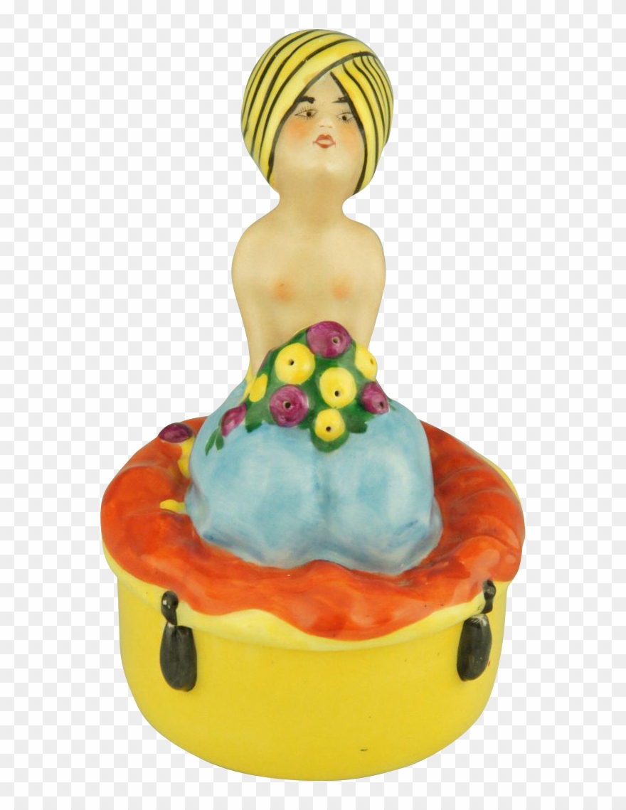 Night Light , Modeled And Signed By Ernest Gazan - Figurine Clipart