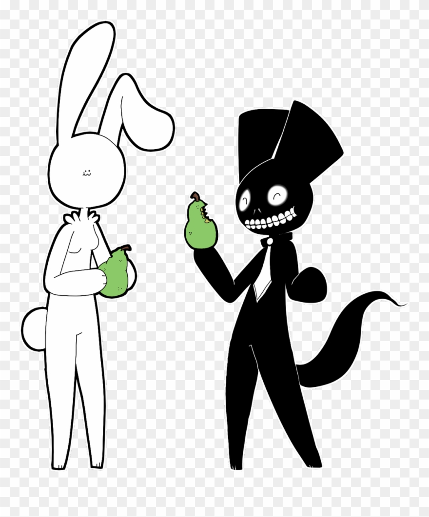 #myart #furry #bunny #mouse #shadow They Both Like - Cartoon Clipart