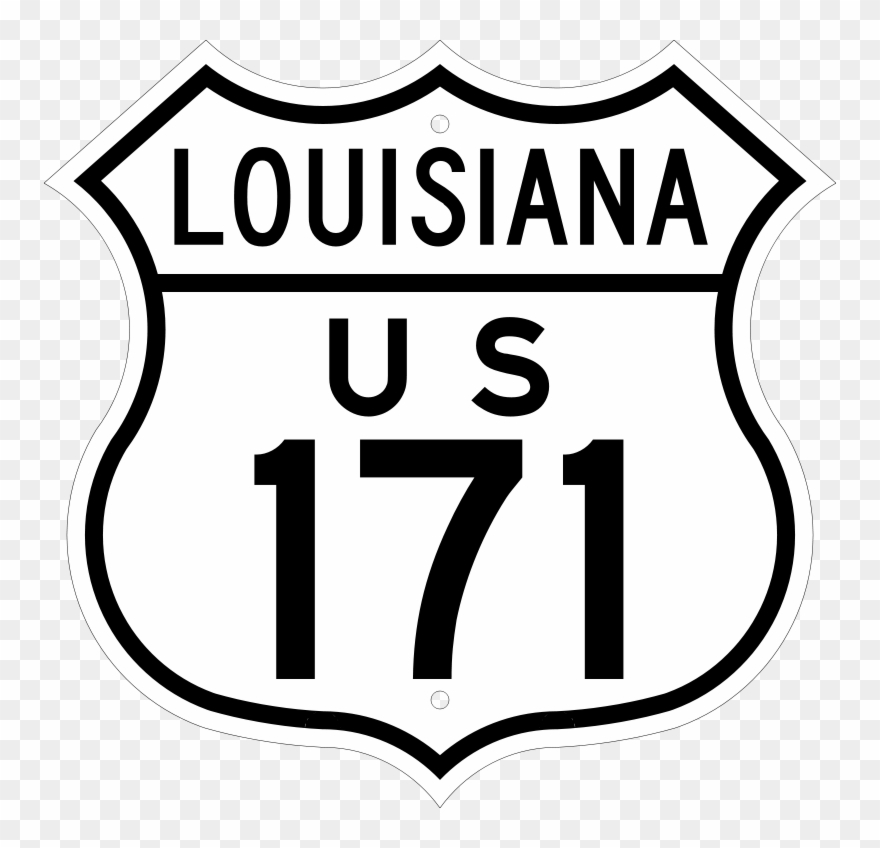 Us 171 Louisiana - U.s. Route 66 Clipart