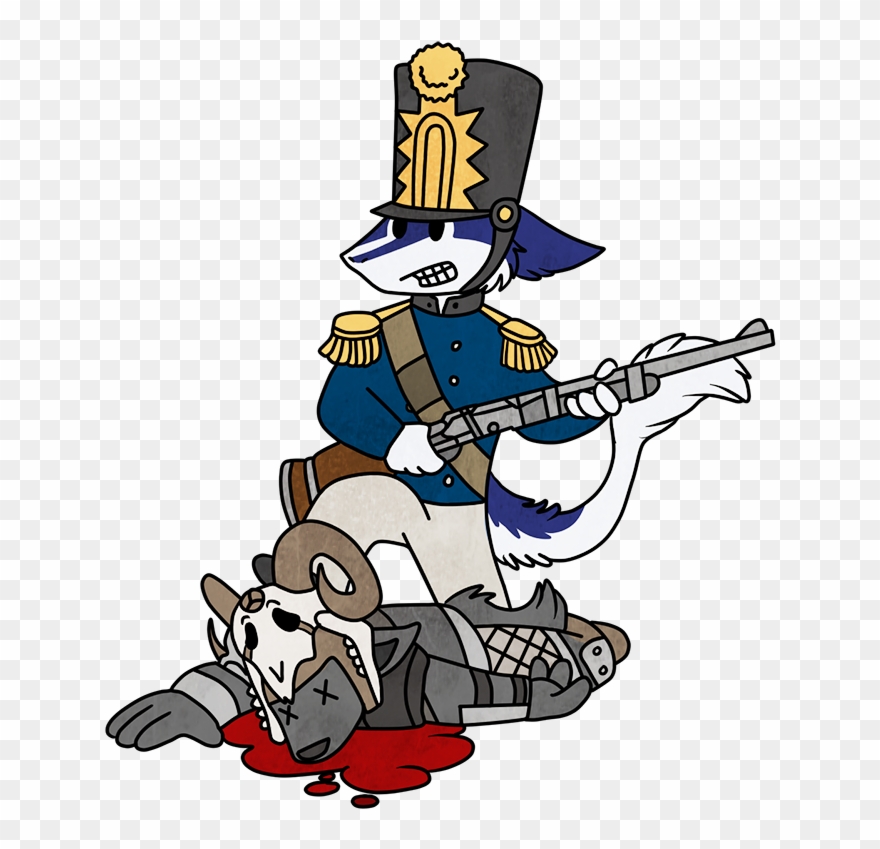 Prussian Sergal Imperialism - Cartoon Clipart