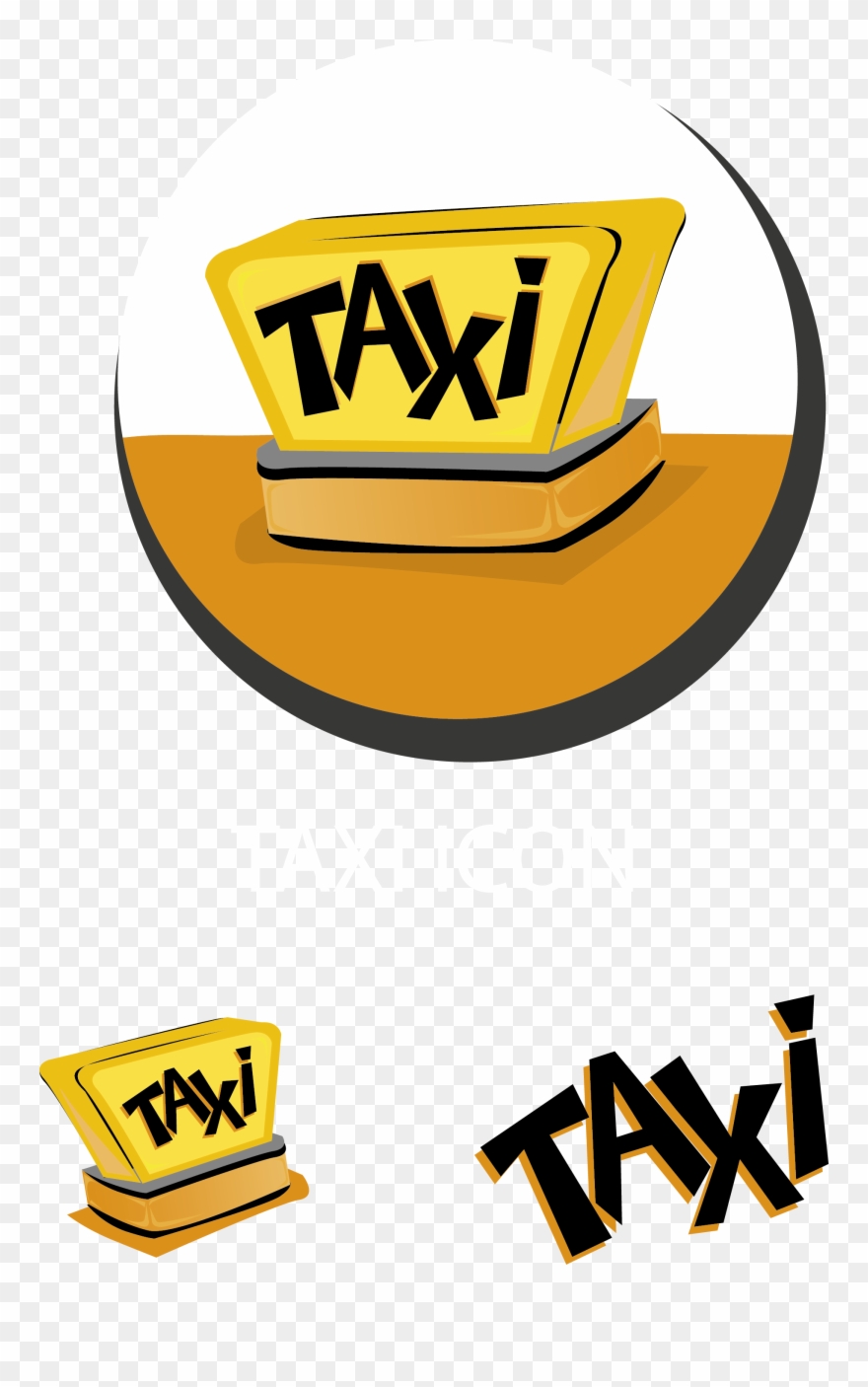 Taxi Logo Png Picture - Cab Taxi Png Icon Clipart