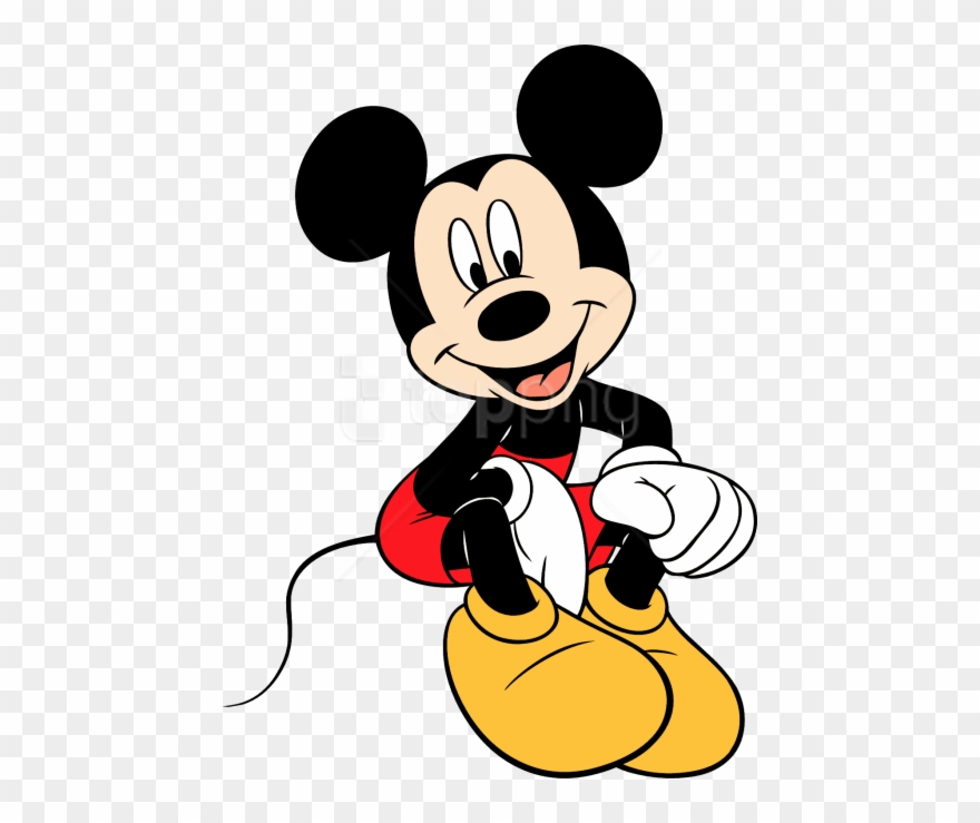 Free Png Download Mickey Mouse Clipart Png Photo Png - Mickey Mouse Sentado Png Transparent Png
