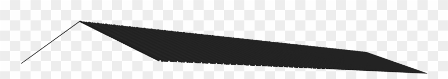 Garage Roof Black - Paper Clipart