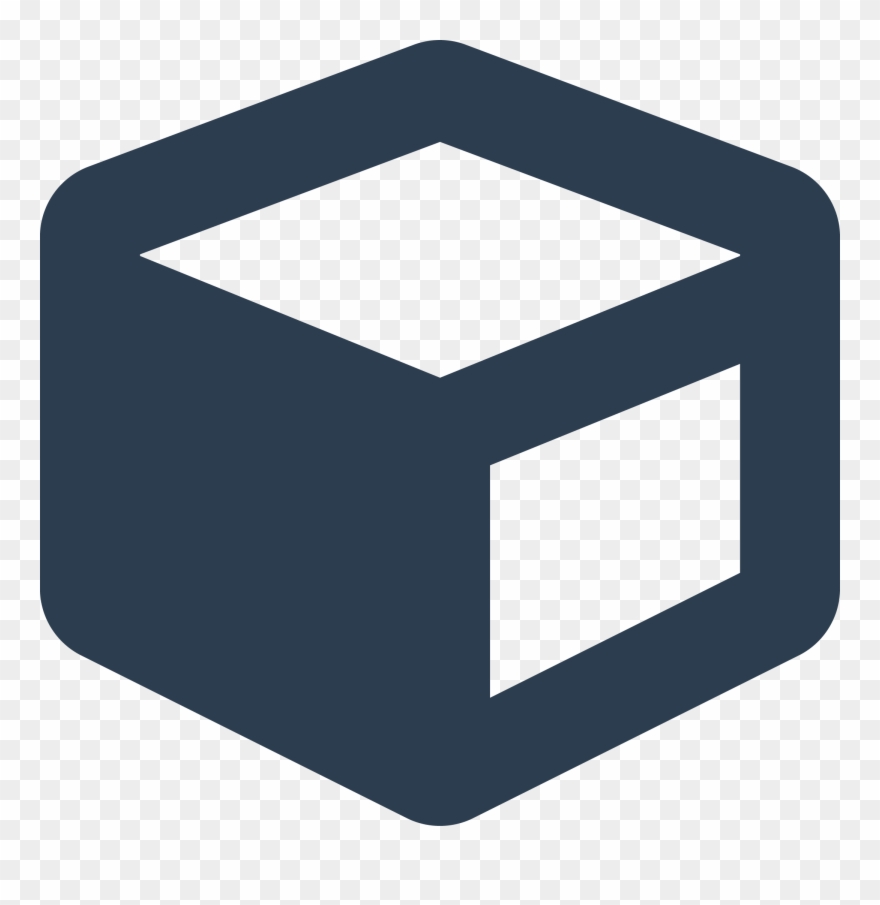Large - Font Awesome Cube Icon Clipart