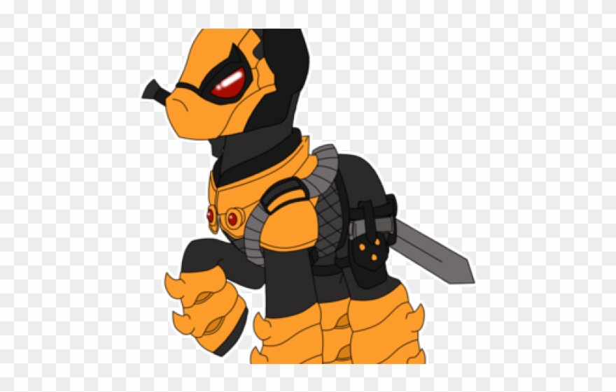 Deathstroke Clipart Simple - Cartoon - Png Download