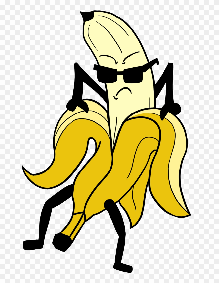 I Liked Banana Man A Lot So I Kind Of Just Did That - Illustration Clipart
