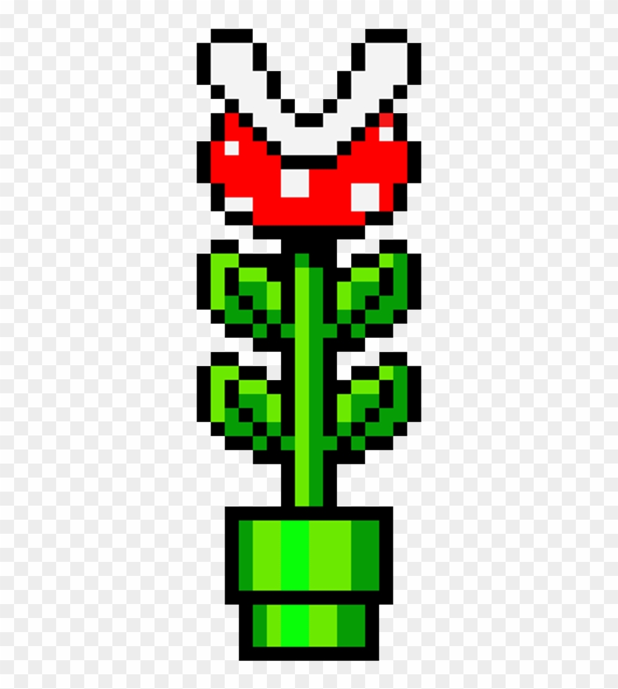 Mario Piranha Plant Pixel Clipart