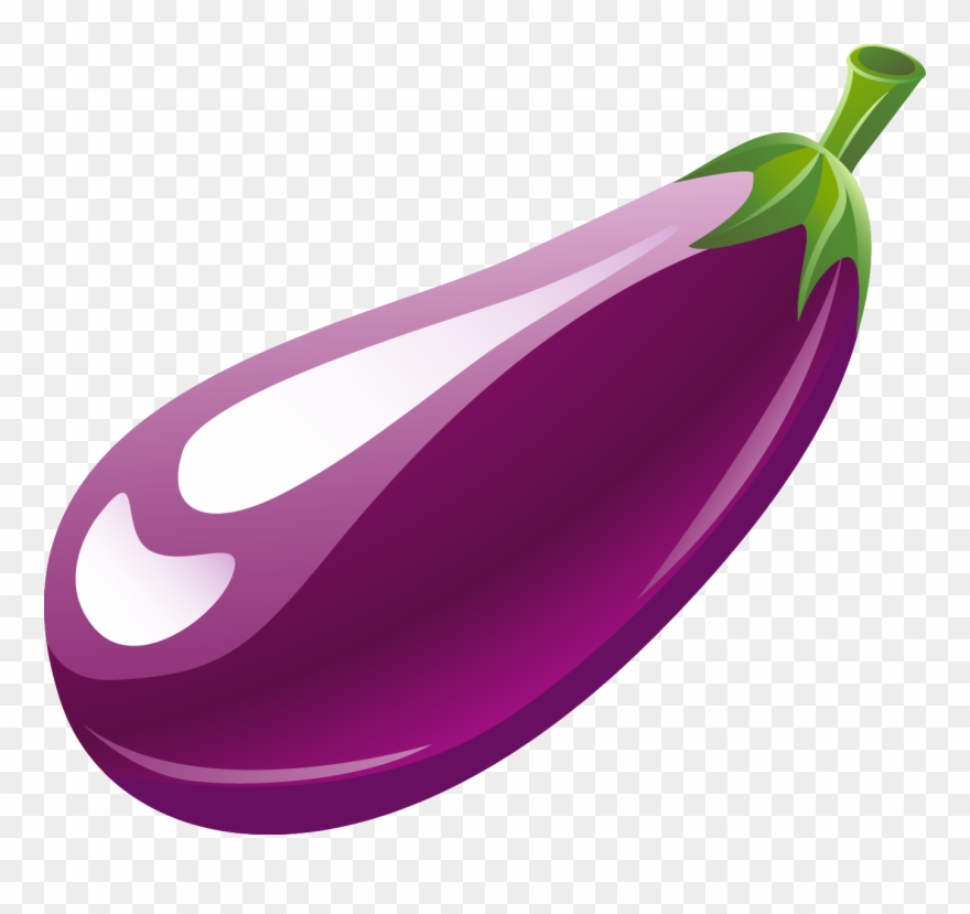 Gratis Transprent Png Free - Eggplant Clipart
