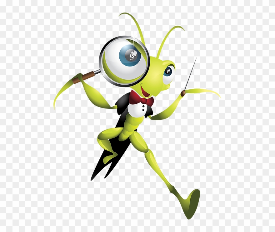 Mantis - Cartoon Clipart