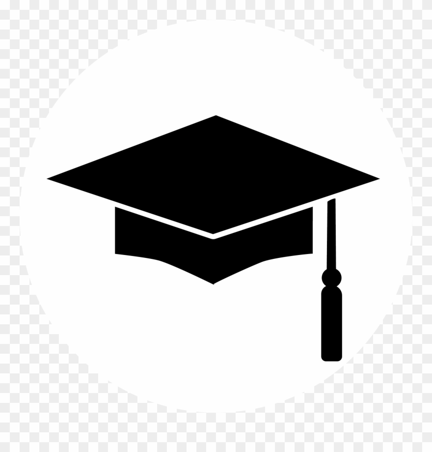 "i Believe That My Degree And Time At Texas Tech University - Cap And Gown Logo Clipart