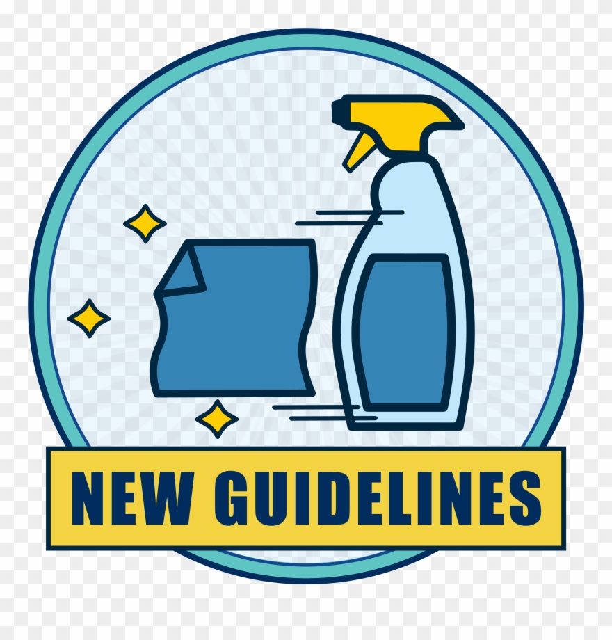 New Guidelines For Sanitizing Equipment Announced Clipart