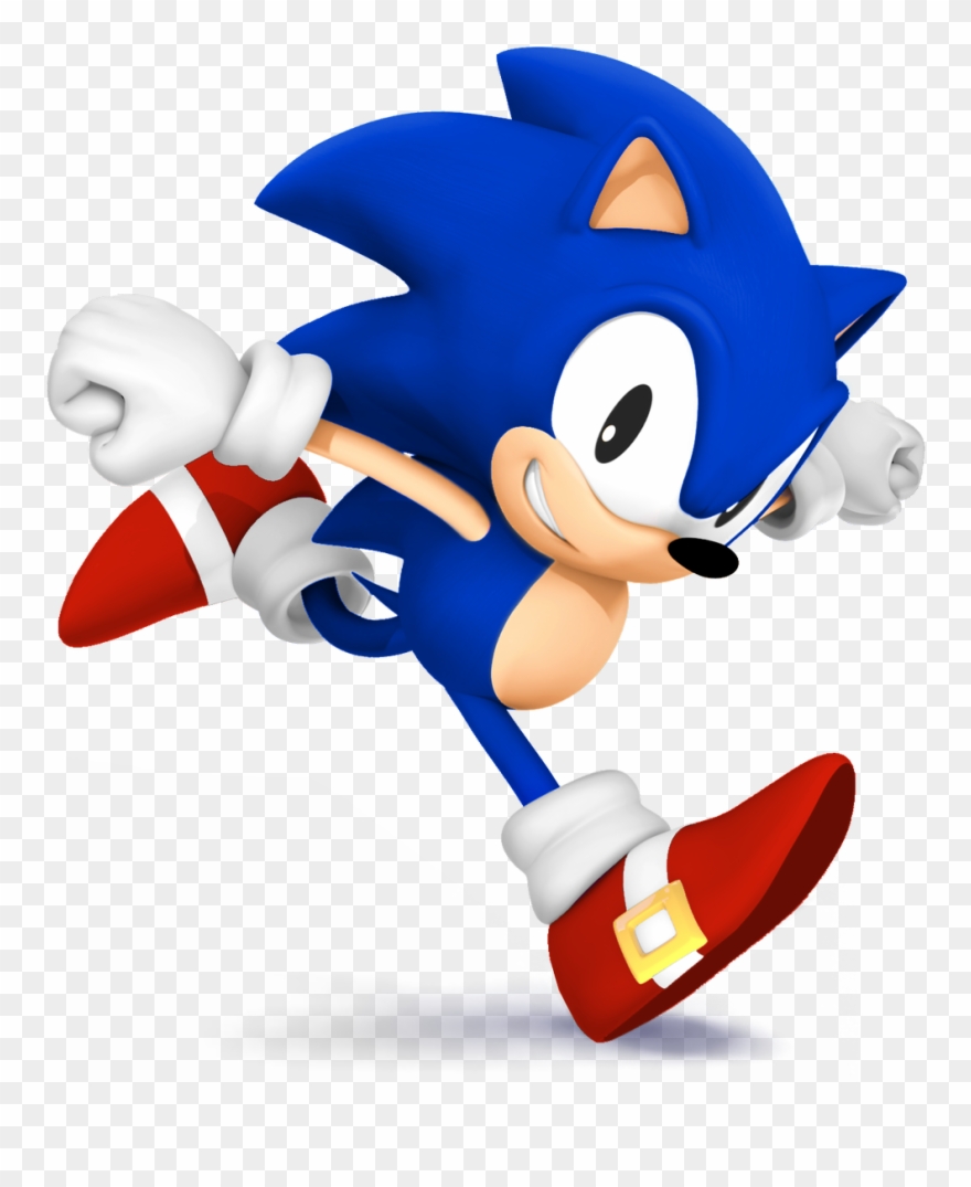 Classic Sonic The Hedgehog Png - Classic Sonic Transparent Clipart