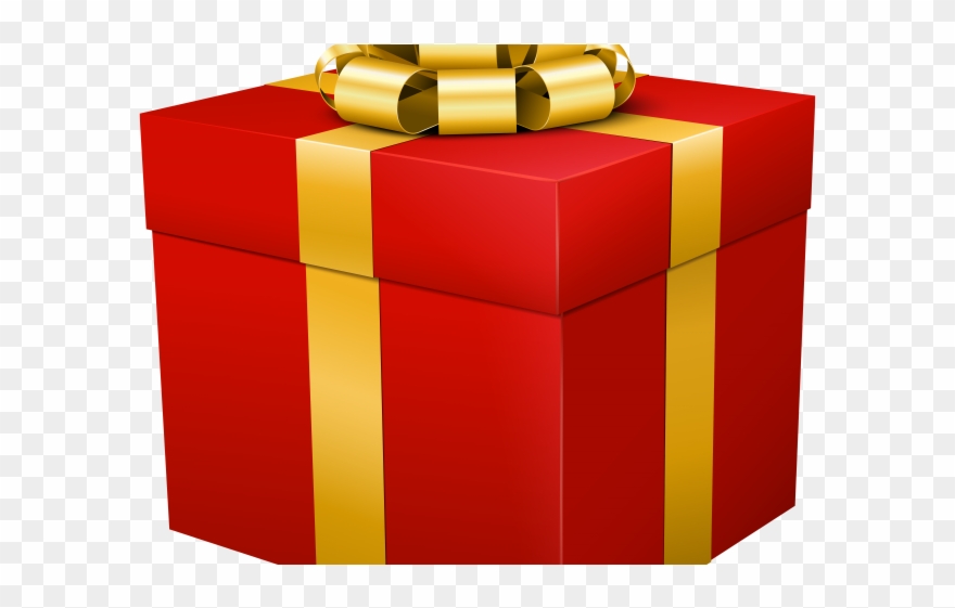 Parcel Clipart Red Gift Box - Purple Gift Box Clip Art - Png Download