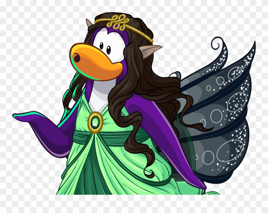 Duck Clip Long Hair - Cartoon - Png Download