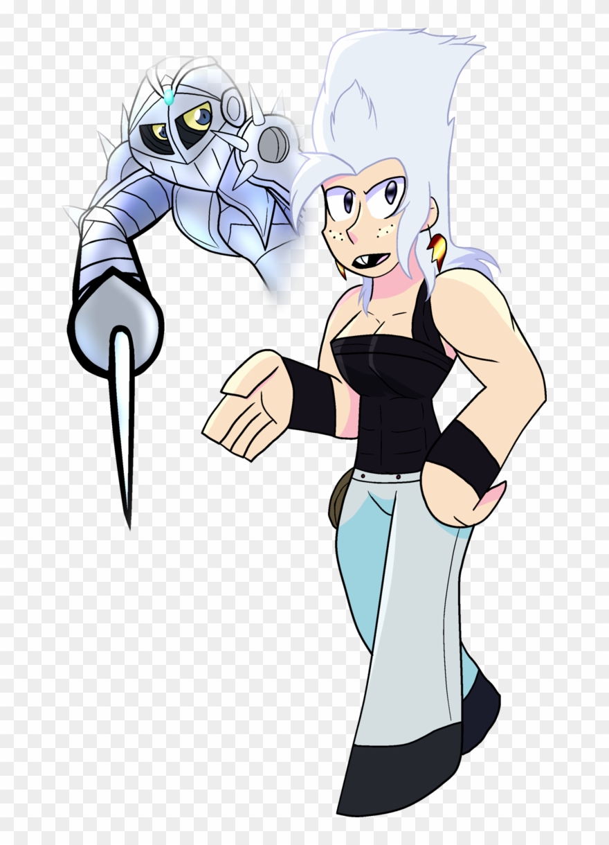 Polnareff Hair Png - Cartoon Clipart