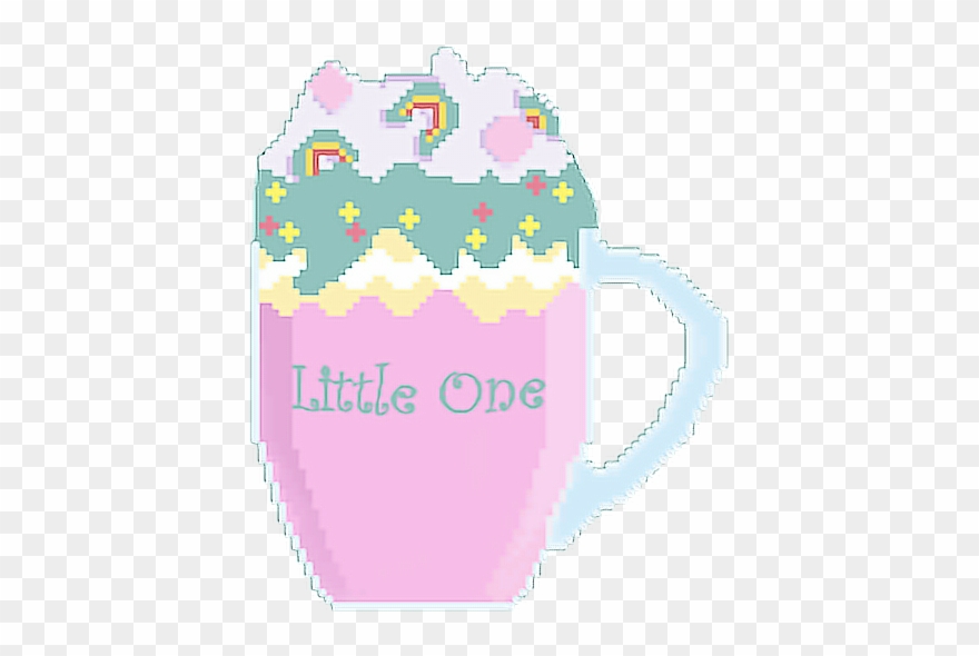 #littleone #babythings #baby #kid #luckycharms #milkshake - Illustration Clipart