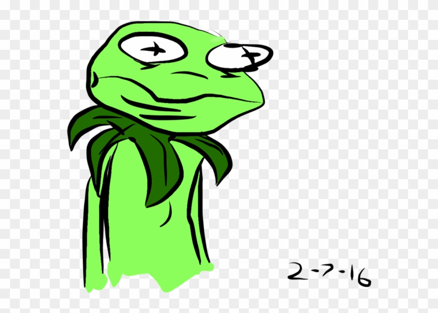 The Frog By - Cartoon Clipart