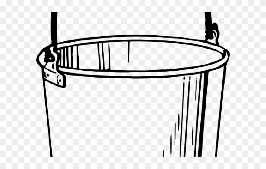 Bucket Clipart Pail - Bucket Clipart Transparent Background - Png Download