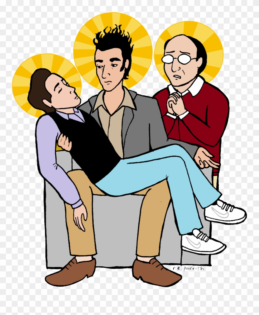Jerry Seinfeld Transparent - George Costanza Home Clipart