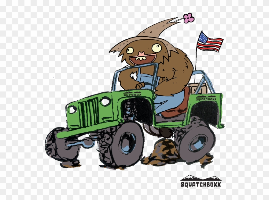 Squatchboxx Is A Cooler/beverage Company With A 7 Year - Cartoon Clipart