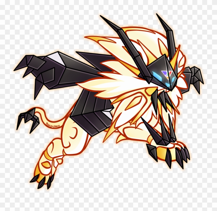Aether Foundation's Left Poke Ball - Pokemon Ultra Solgaleo Clipart