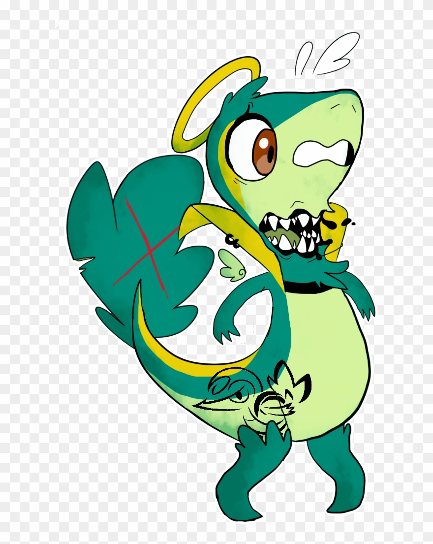 #snivy Poke-sona - Cartoon Clipart