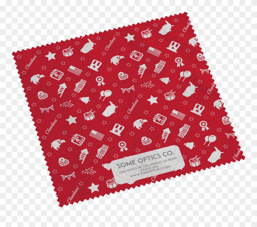 Freedom Pattern Red - Envelope Clipart