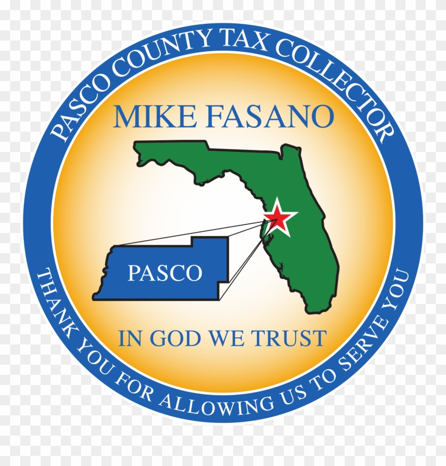 Mike Fasano Pasco County Tax Collector - Label Clipart
