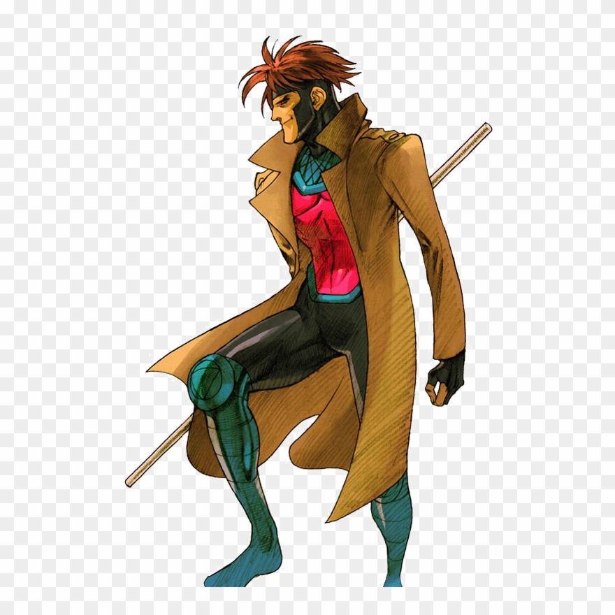 Gambit Clipart Avengers Alliance - Marvel Vs Capcom 2 Png Transparent Png