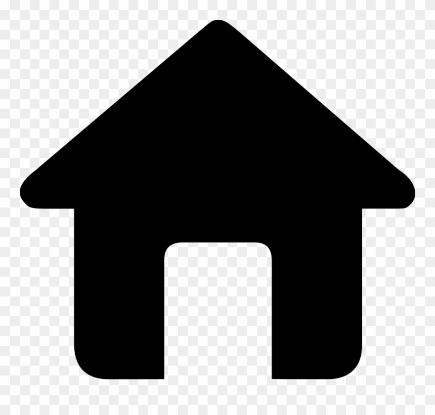Png File Svg - Home Icon Vector Png Clipart