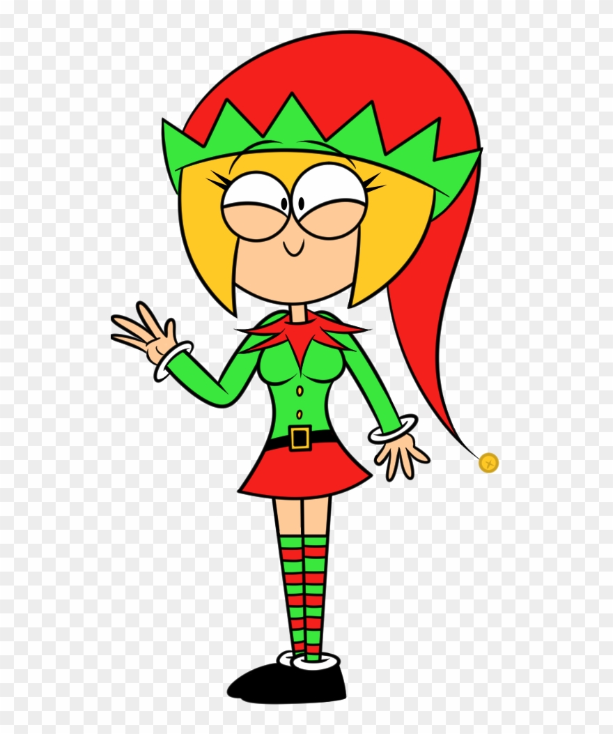 Cartoon Drawing Elf Clipart