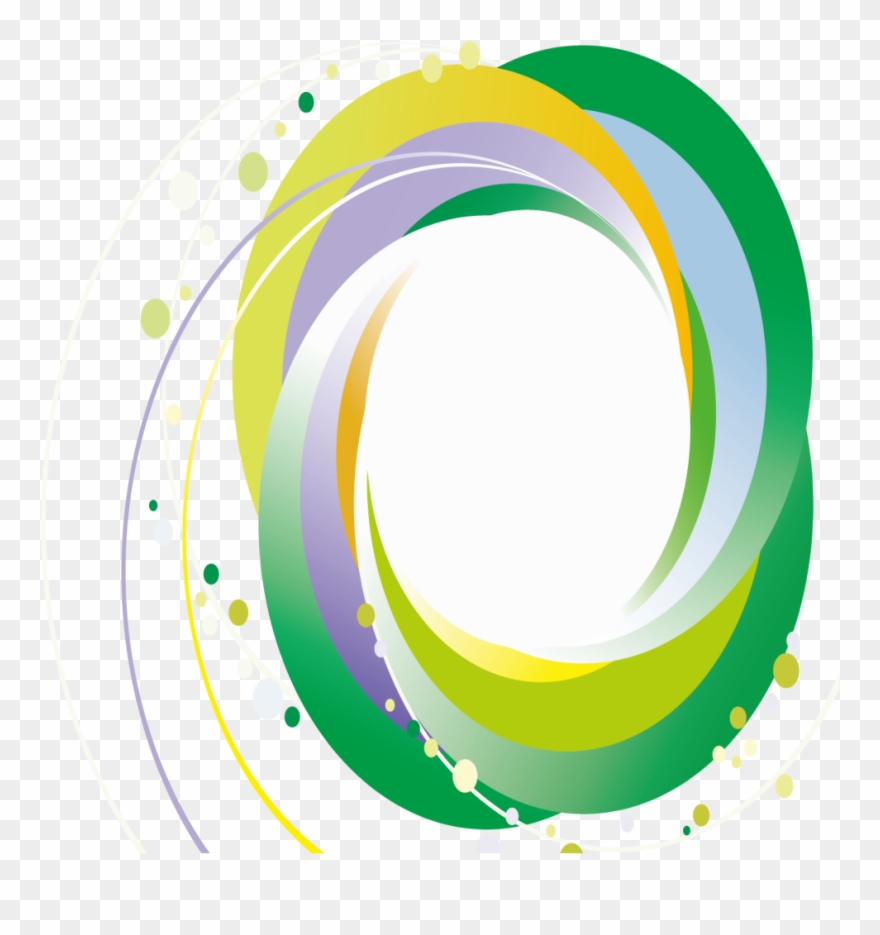 #mq #green #circle #circles #swirls #swirl - Moving Circle Png Clipart