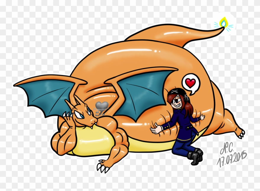 A Lot Of Charizard To Love - Love Charizard Clipart