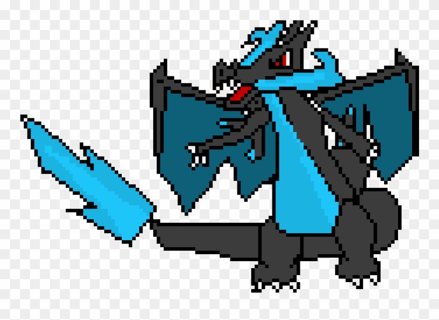 Mega Charizard X Clipart
