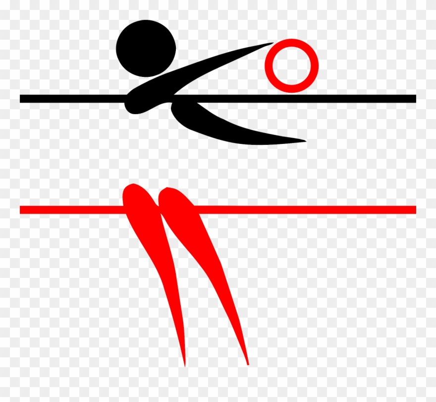 Volleyball Player Sport Play Png Image - Logo Volleyball Vector Png Clipart