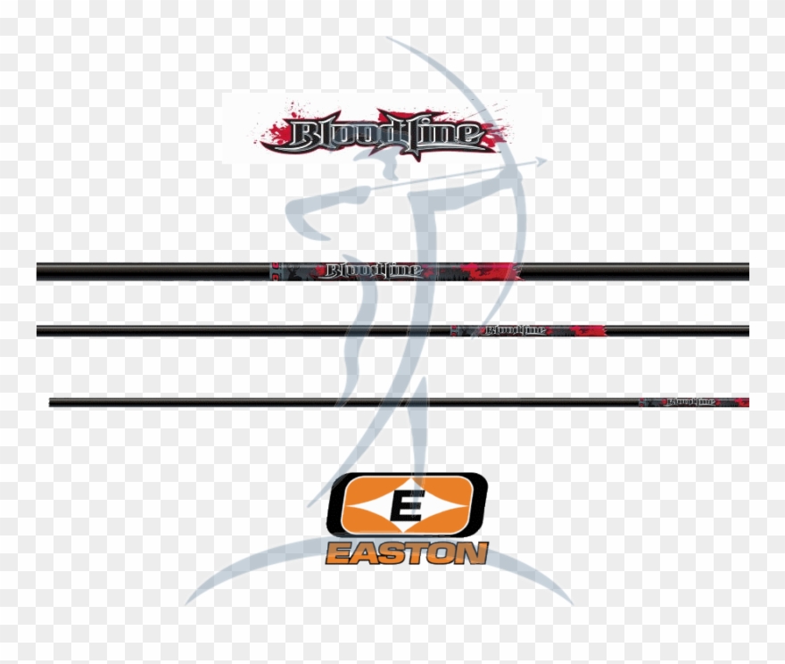 Easton Bloodline 6mm Carbon Shaft "nocrest" - Easton Archery Clipart