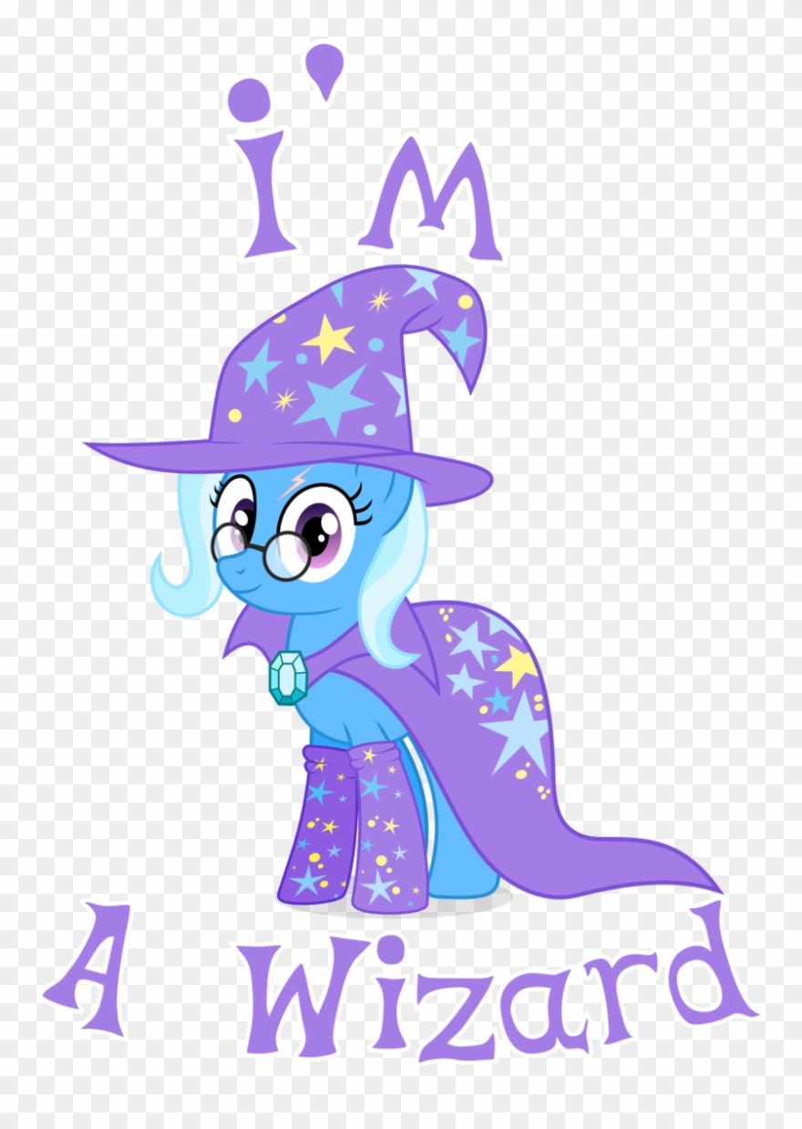 Wizard Clipart Purple - My Little Pony Wizard - Png Download