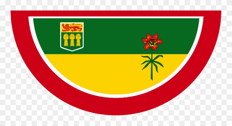 Bunting -  -  - Drapeau De La Saskatchewan Clipart