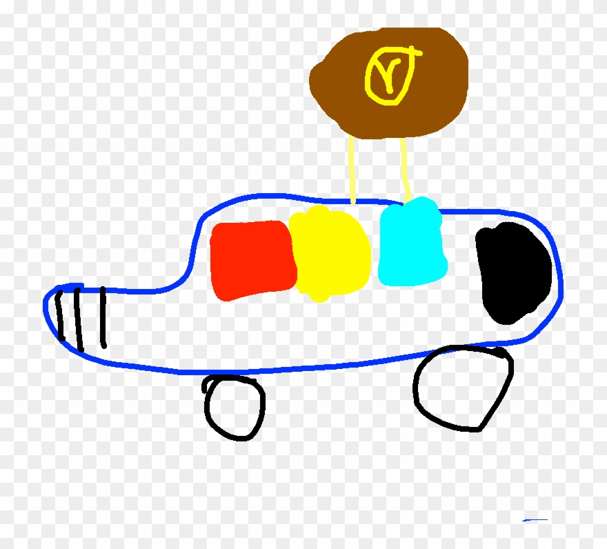 Background Scene - Battle Bus Clipart