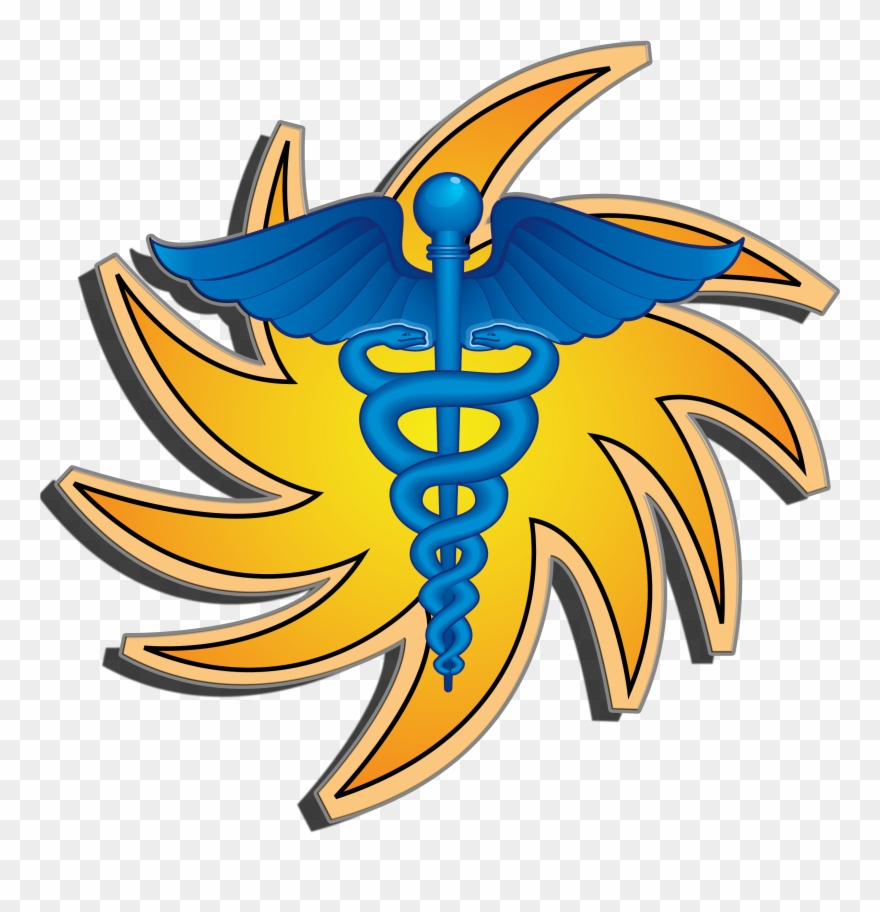 Healthcare Caduceus - Medical Symbol Clipart