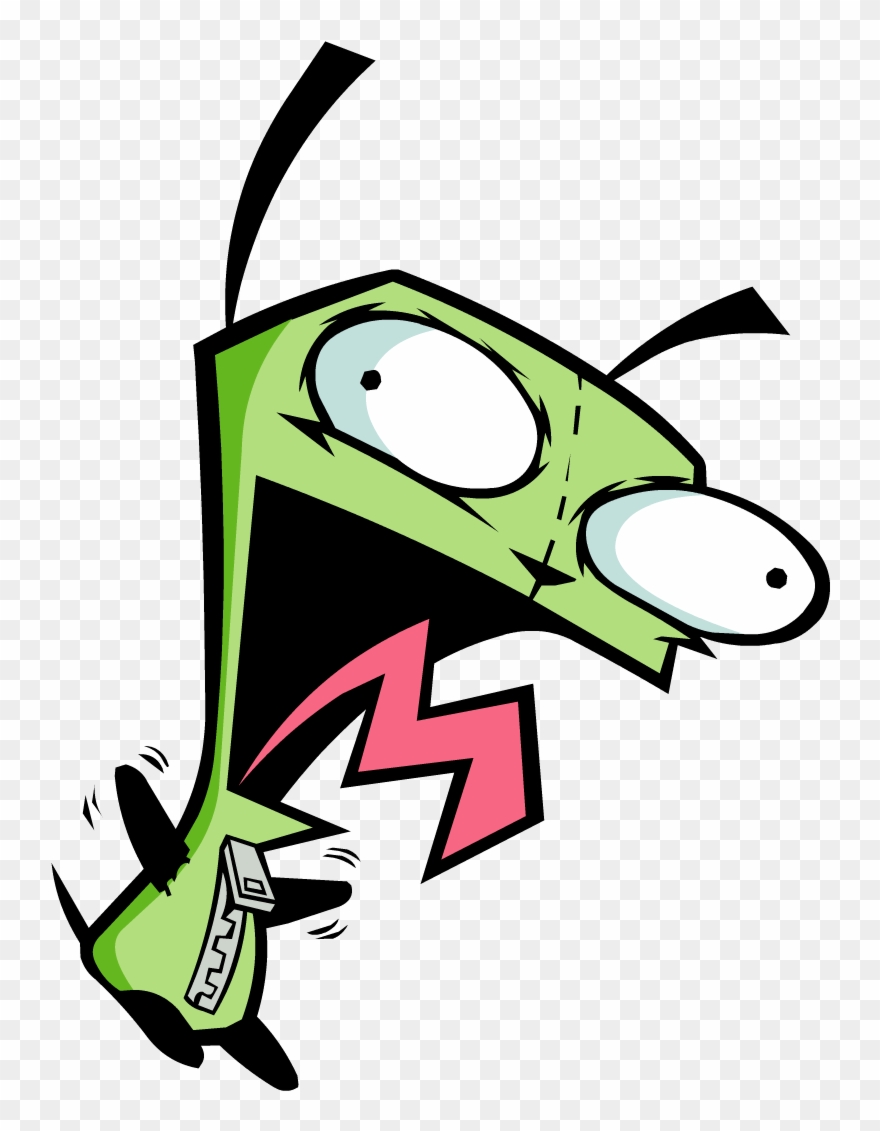 Images In Collection Page Transparent Background - Gir Invader Zim Png Clipart