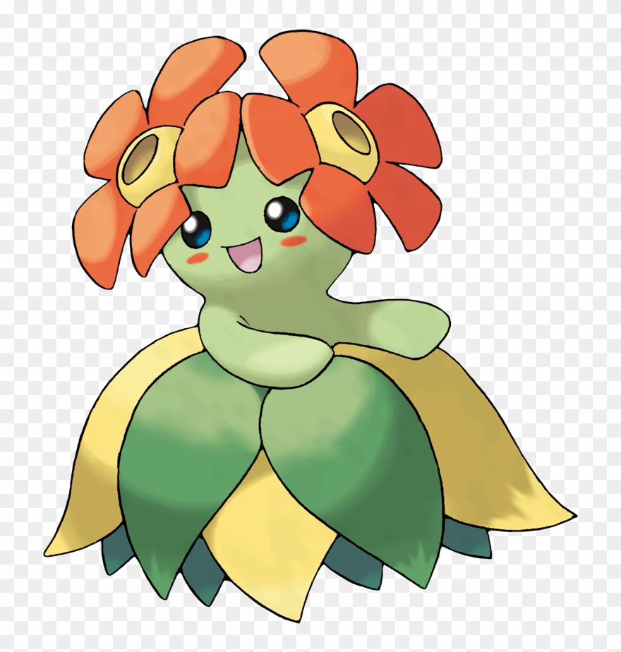Bellossom - Gloom Evolution Sun Stone Clipart