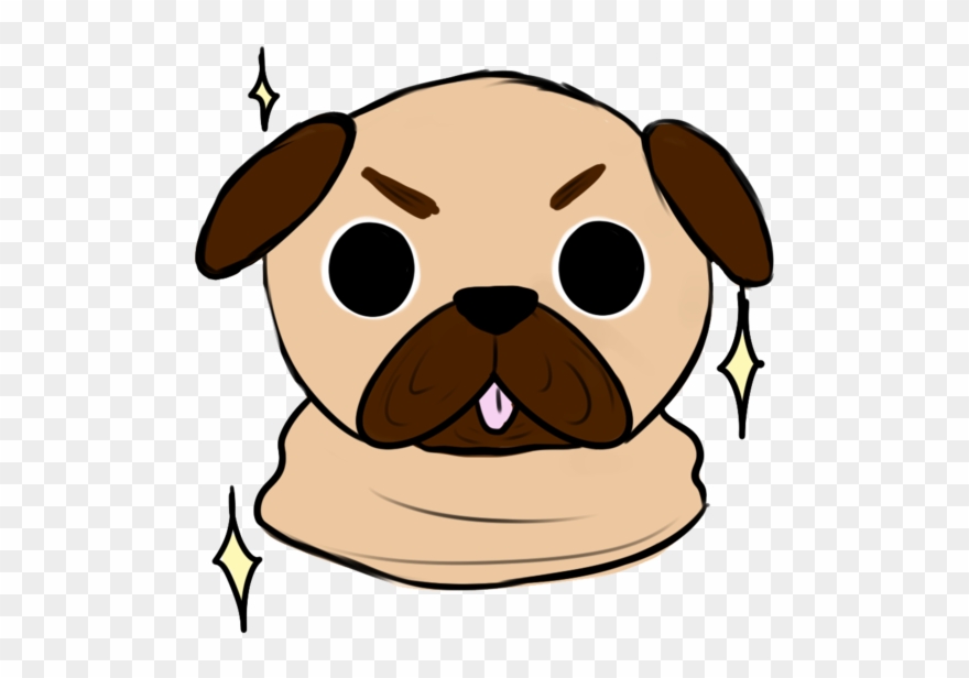 Pug Love, Pugs, Pug, Pug Dogs - Pug Clipart