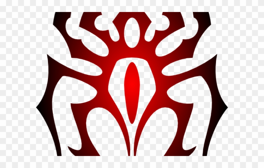 Black Widow Clipart Clip Art - Tribal Spider - Png Download